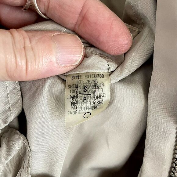 Sleeveless Animal Print Reversible Hooded Outdoor Vest Jacket Small - Picture 9 of 11